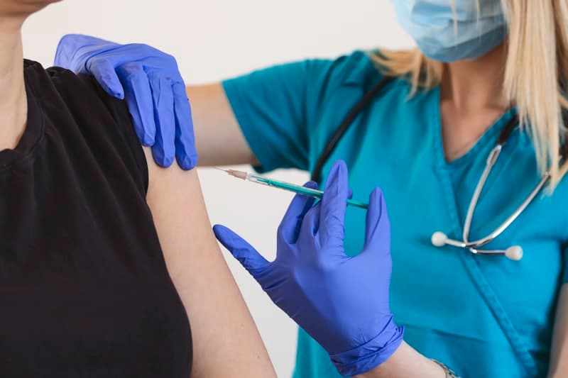 Vaccine administration at Tejas Clinic in Frisco